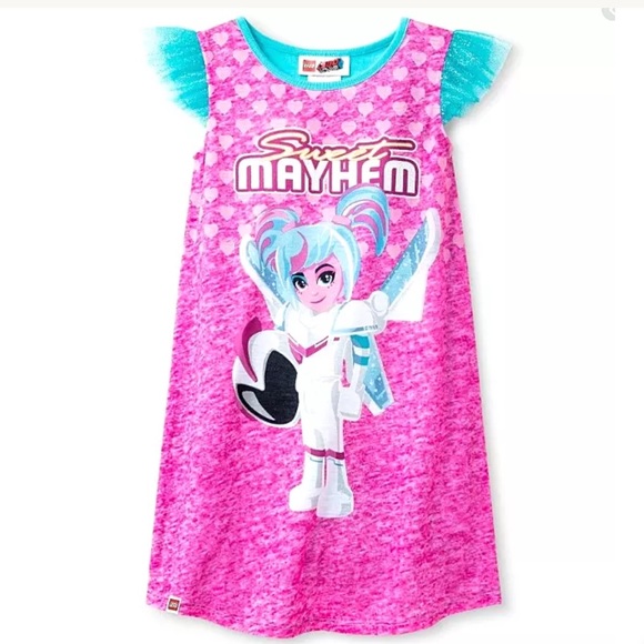 ❤️Toddler Girls' LEGO "Sweet Mayhem' Nightgown